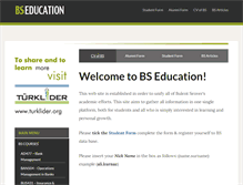 Tablet Screenshot of bseducation.net